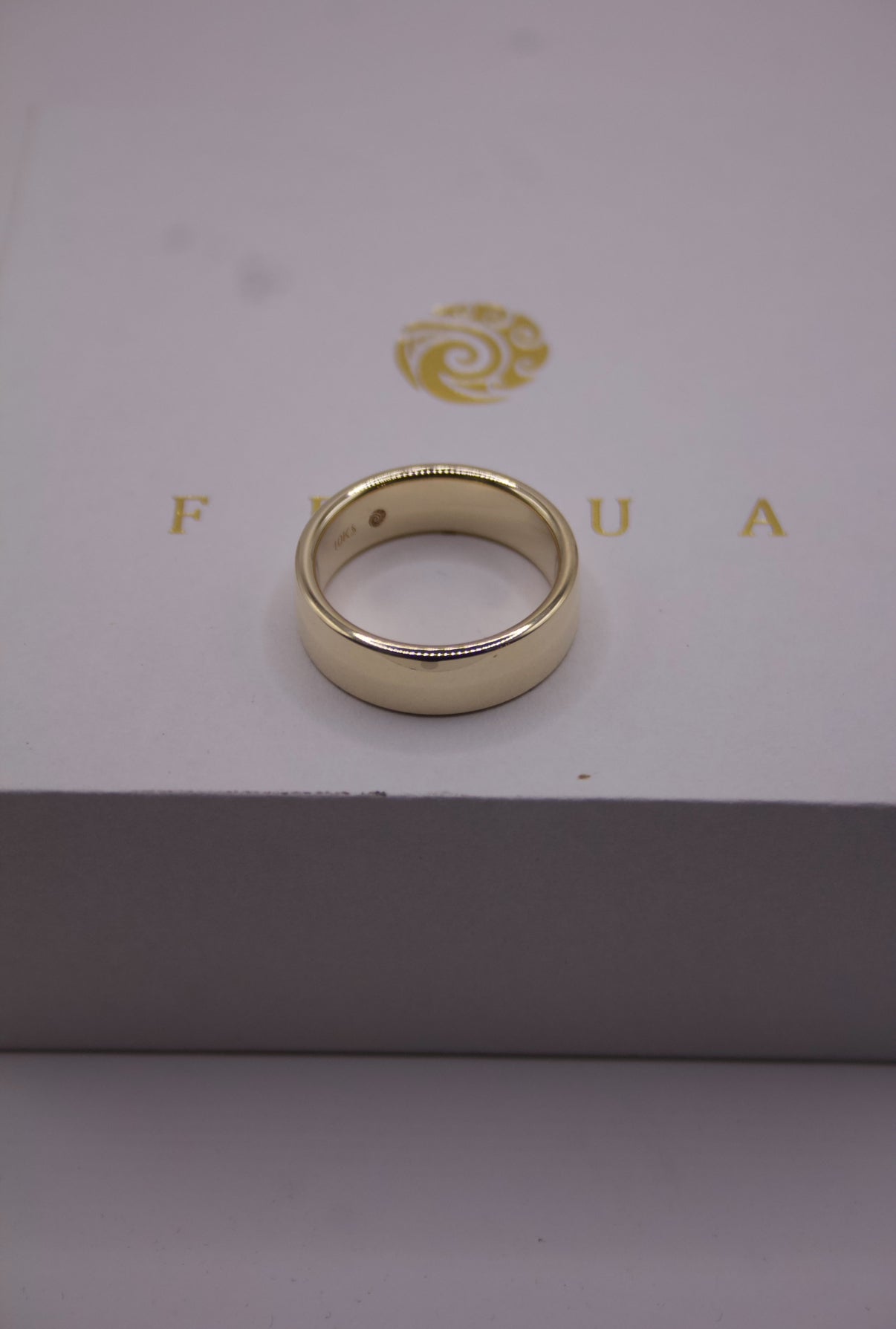 Classic 7mm Yellow Gold Wedding Band - 14kt, European Style (Heavyweight)