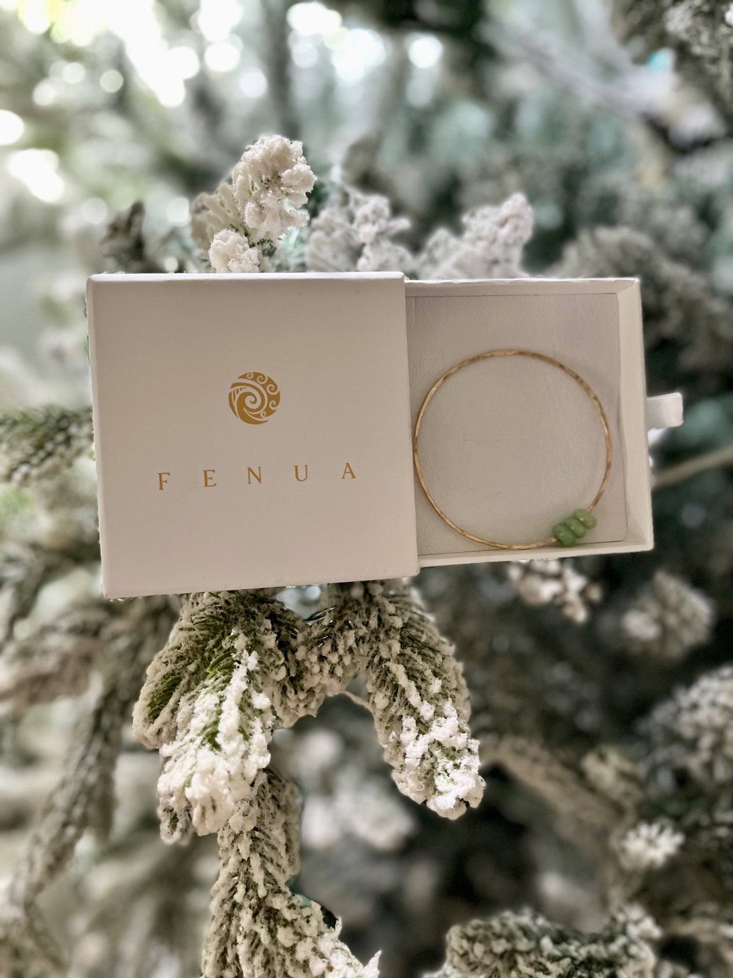MINI Jade Gold Bangle